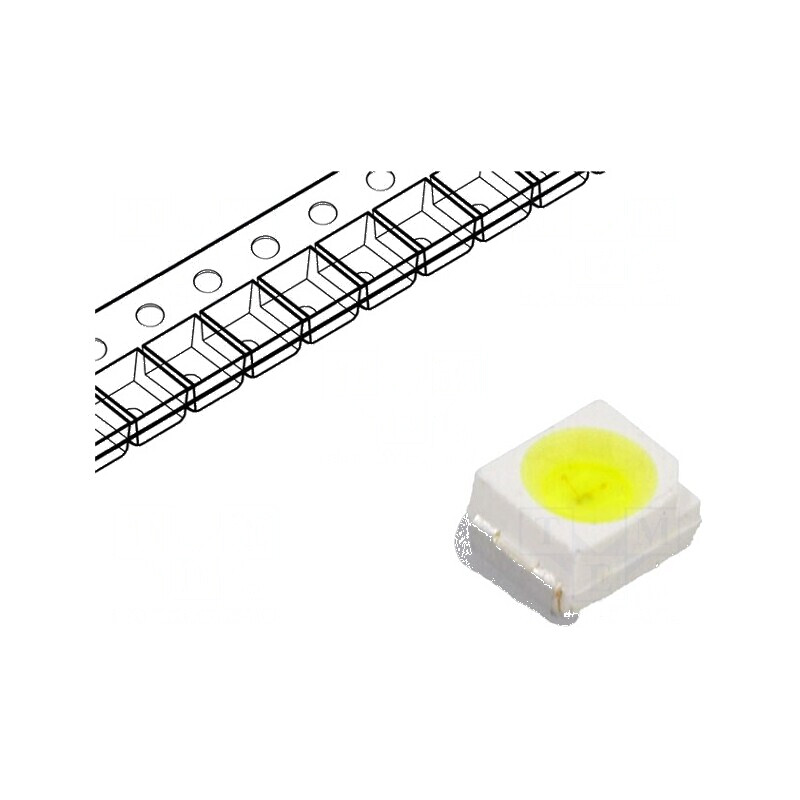 Banda LED SMD 3528 alb rece 20m 710÷1800mcd 120° lentilă galbenă | Electronic-mag.ro | Componente Electronice Banda LED SMD 3528 alb rece 20m 710÷1800mcd 120° lentilă galbenă | Electronic-mag.ro | Componente Electronice