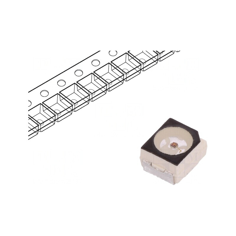 LED SMD 3528 Galben PLCC2 1208-2415mlm 30mA 120° | Electronic-mag.ro | Componente Electronice LED SMD 3528 Galben PLCC2 1208-2415mlm 30mA 120° | Electronic-mag.ro | Componente Electronice