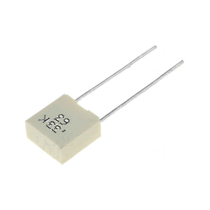 Condensator poliester 330nF 40VAC 63VDC 5mm ±10% THT R82 | Electronic-mag.ro | Componente Electronice