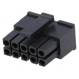 Conector cablu placă mufă mamă 3mm PIN 10 fără contacte 5A | Electronic-mag.ro | Componente Electronice
