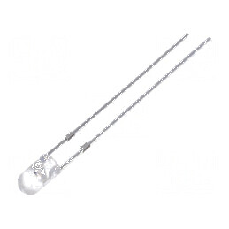LED 3mm albastru 2180÷3000mcd 30° convex | Electronic-mag.ro | Componente Electronice
