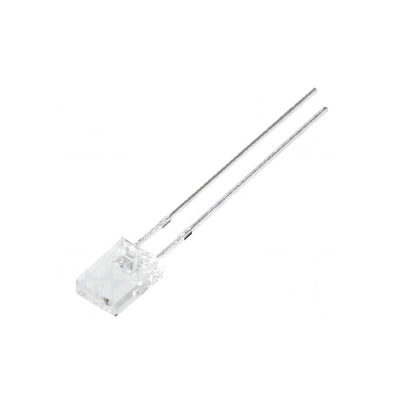 LED dreptunghiular albastru 2x5x7mm 500÷750mcd 100° 20mA | Electronic-mag.ro | Componente Electronice