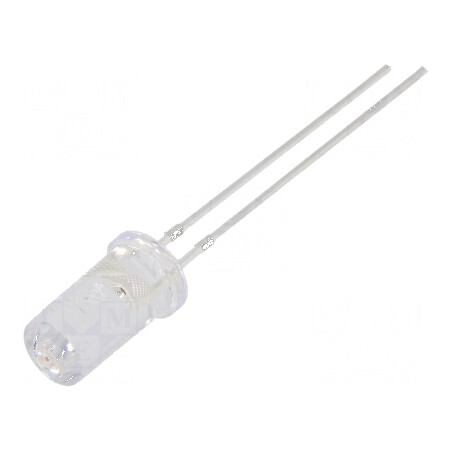 LED 5mm roșie 750-1120mcd 50° plat | Electronic-mag.ro | Componente Electronice