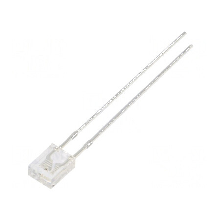 LED dreptunghiular 2x4x5mm roșie 750-1120mcd 100° 20mA | Electronic-mag.ro | Componente Electronice