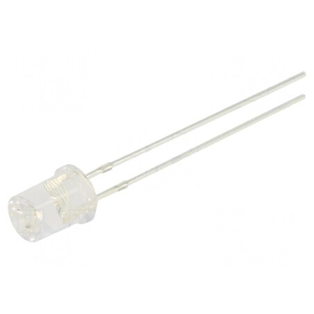 LED 5mm galben 500-750mcd 120° concav 78mW | Electronic-mag.ro | Componente Electronice