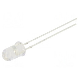 LED 5mm galben 750-1120mcd 30° convex | Electronic-mag.ro | Componente Electronice