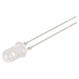 LED 5mm galbenă 3000÷4200mcd 60° convex 78mW | Electronic-mag.ro | Componente Electronice