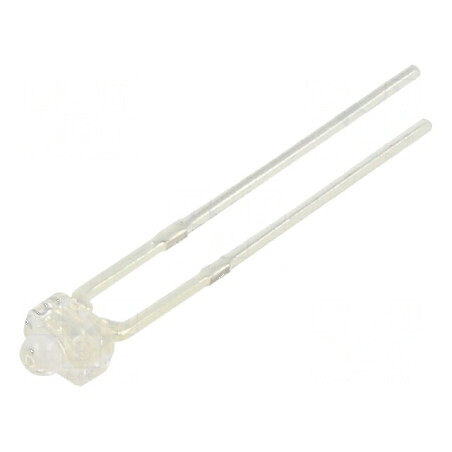 LED galben 1,8mm 1500-2000mcd 15° convex | Electronic-mag.ro | Componente Electronice