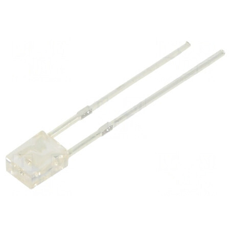 LED dreptunghiular galben 2x3,2x4,15mm 120÷180mcd 120° | Electronic-mag.ro | Componente Electronice