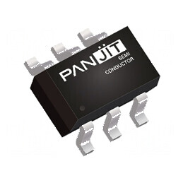 Tranzistor P-MOSFET 20V 700mA unipolar x2 | Electronic-mag.ro | Componente Electronice