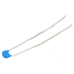 Condensator ceramic 220pF 50V C0G (NP0) ±5% THT 2,5mm | Electronic-mag.ro | Componente Electronice