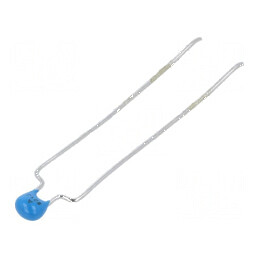 Condensator ceramic 820pF 100V C0G (NP0) ±5% THT 5mm | Electronic-mag.ro | Componente Electronice