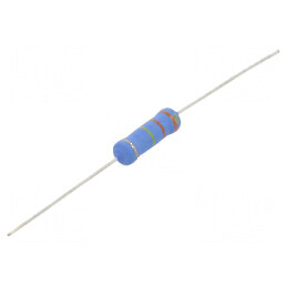 Rezistor metal oxide 330kΩ 3W ±5% Ø5,5x16mm -55÷155°C | Electronic-mag.ro | Componente Electronice