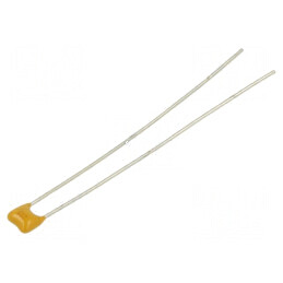 Condensator ceramic MLCC 1nF 100V C0G NP0 ±5% THT 2,54mm | Electronic-mag.ro | Componente Electronice