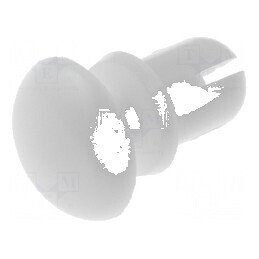 Diblu poliamidă alb 4-5mm UL94V-2 | Electronic-mag.ro | Componente Electronice