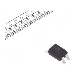 Optocuplor SMD 1 Canal, 5,3kV Izolație, 80V Uce | Electronic-mag.ro | Componente Electronice