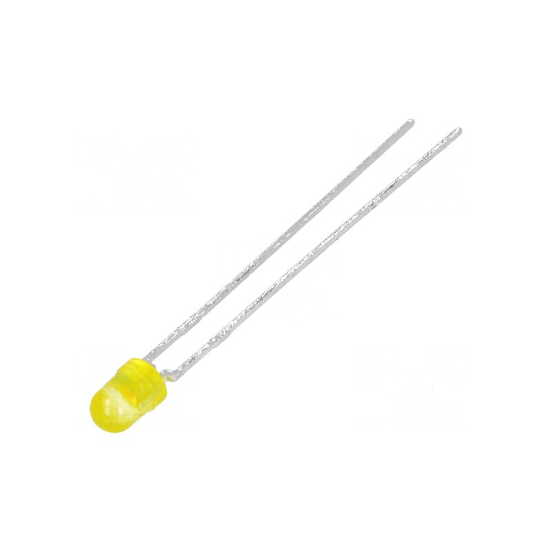 LED 3mm galben 0,63÷1,2mcd 50° convex | Electronic-mag.ro | Componente Electronice LED 3mm galben 0,63÷1,2mcd 50° convex | Electronic-mag.ro | Componente Electronice