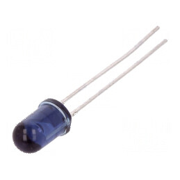 Emiţător IR 5mm 940nm gri-albăstrui 72mW 17° THT 100mA | Electronic-mag.ro | Componente Electronice
