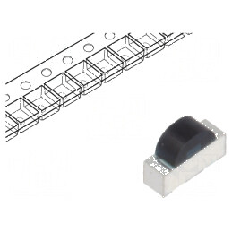 Fotodiodă IR PIN SMD 920nm 780-1050nm 150° plată neagră | Electronic-mag.ro | Componente Electronice