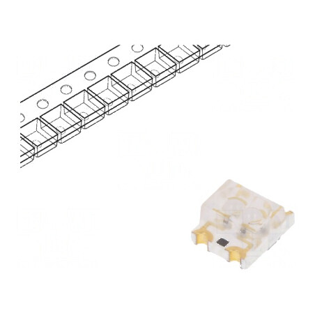 LED SMD 1210 roșie/galben-verde 3x2,5x1,5mm 60° 20mA 60/60mW | Electronic-mag.ro | Componente Electronice