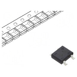 Punte redresoare monofazat Urmax 200V 1A DB-1S | Electronic-mag.ro | Componente Electronice