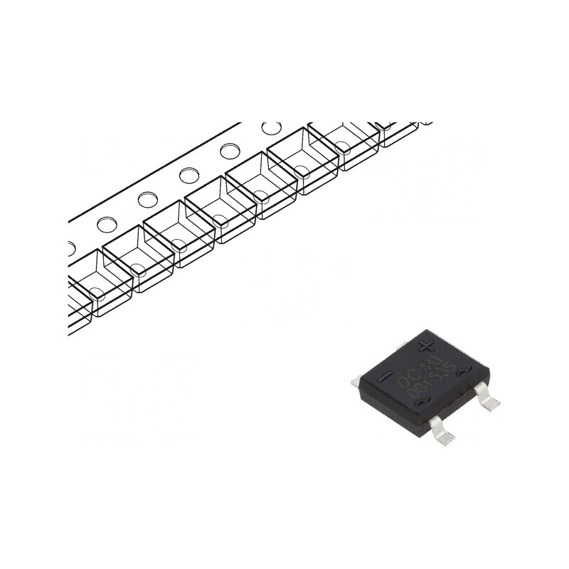 Punte redresoare monofazată Urmax 200V 1,5A 50A DB-1S | Electronic-mag.ro | Componente Electronice Punte redresoare monofazată Urmax 200V 1,5A 50A DB-1S | Electronic-mag.ro | Componente Electronice