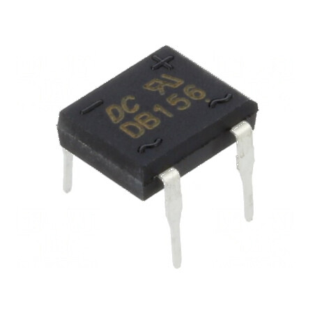 Punte redresoare monofazată 800V 1,5A 50A DB-1 THT | Electronic-mag.ro | Componente Electronice