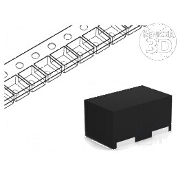 Diodă TVS 40W 4-10V 6A unidirecțională DFN2 0,5pF | Electronic-mag.ro | Componente Electronice