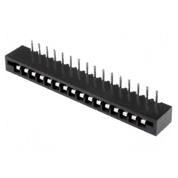 Conector FFC/FPC 90° 16 PIN Non-ZIF THT cositorit | Electronic-mag.ro | Componente Electronice