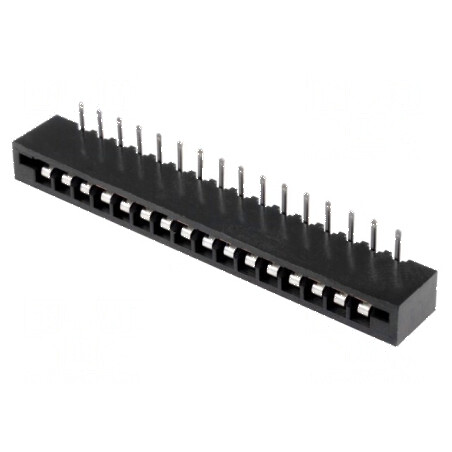 Conector FFC/FPC 90° 16 PIN Non-ZIF THT cositorit | Electronic-mag.ro | Componente Electronice