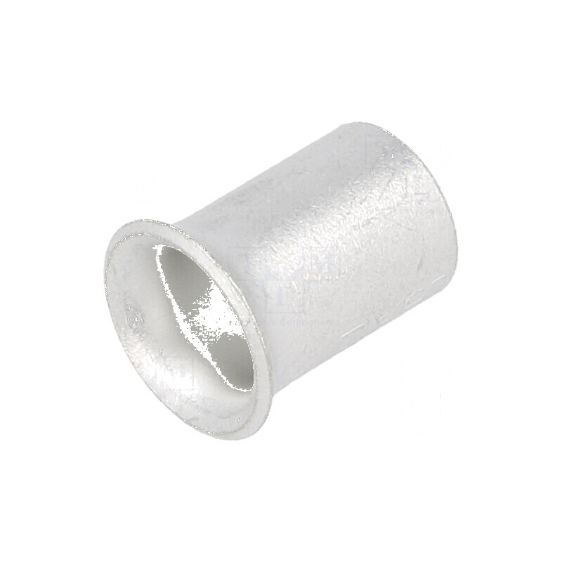 Vârf tub de capăt neizolat crimpat 10,5mm x 5,3mm | Electronic-mag.ro | Componente Electronice