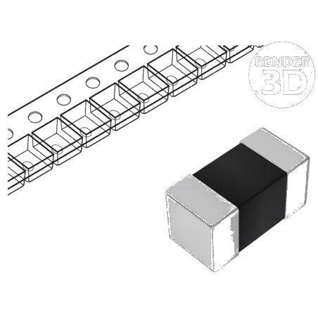 Ferită talon Imp.@ 100MHz 75Ω SMD 0,2A 0402 R: 0,13Ω | Electronic-mag.ro | Componente Electronice