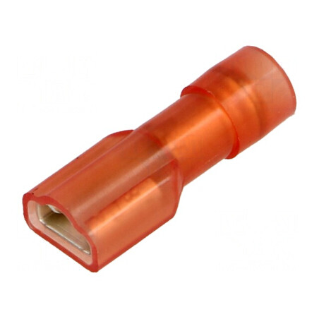 Terminal plat 4,8mm mamă 0,25-1,5mm² crimpat pe cablu | Electronic-mag.ro | Componente Electronice