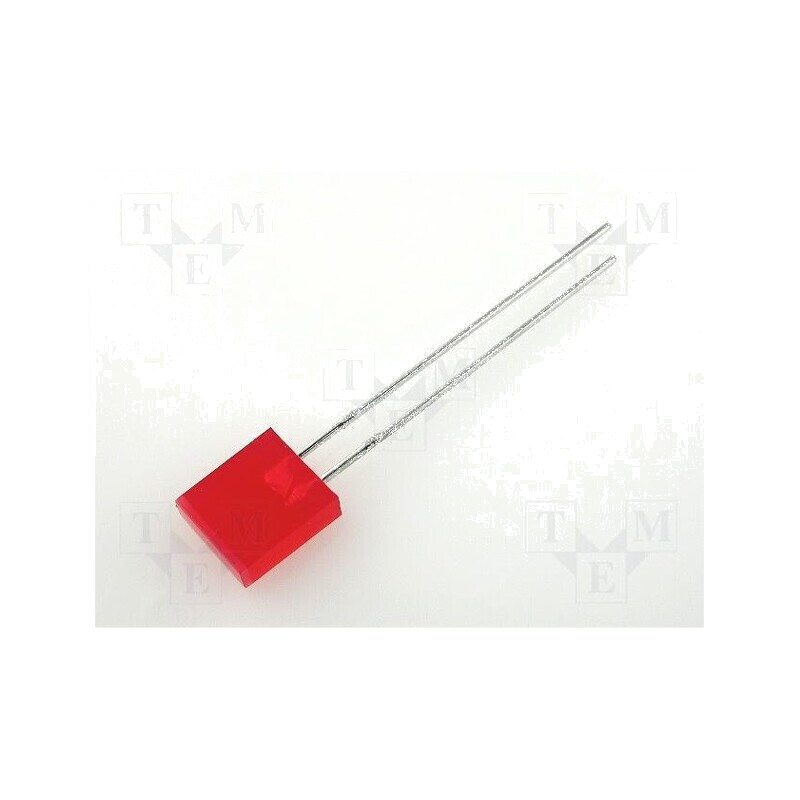 LED dreptunghiular roșu 7x2,3mm 3,2÷12,5mcd 110° 20mA | Electronic-mag.ro | Componente Electronice