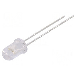 LED 5mm Albastru 1700-2600mcd 60° Convex | Electronic-mag.ro | Componente Electronice