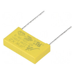 Condensator polipropilenă X2 220nF THT antiperturbaţii | Electronic-mag.ro | Componente Electronice