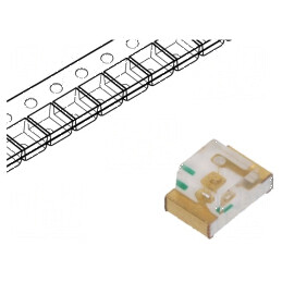 LED SMD 0805 albastru 40-100mcd 20mA 120mW | Electronic-mag.ro | Componente Electronice