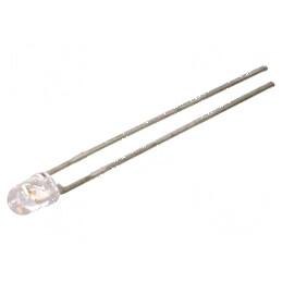 LED 3mm Verde 599-3000mcd 45° Convex 2,54-4V | Electronic-mag.ro | Componente Electronice