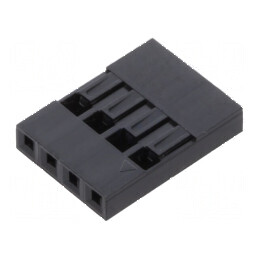 Conector mufă mamă 2,54mm 4 pini fără contacte | Electronic-mag.ro | Componente Electronice