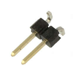 Conector şiruri pini tată 2,54mm PIN 2 SMT | Electronic-mag.ro | Componente Electronice