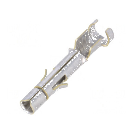 Pin mamă alamă cositorit 0,5-2mm² 20AWG-14AWG 6,35mm în vrac | Electronic-mag.ro | Componente Electronice
