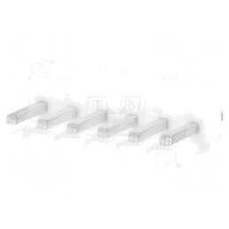 Conector cablu-placă soclu tată NS39 3,96mm 6 PIN THT 250V | Electronic-mag.ro | Componente Electronice
