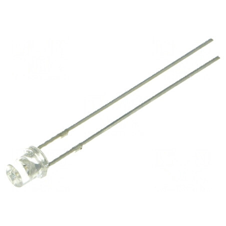 LED 3mm albastru 330-500mcd 140° plat | Electronic-mag.ro | Componente Electronice