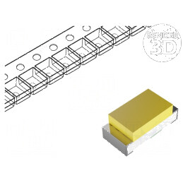 LED SMD 0402 Alb Cald 80-150mcd 2600-3200K 120° | Electronic-mag.ro | Componente Electronice