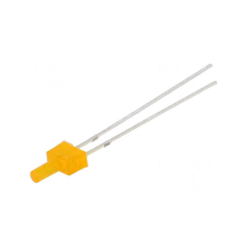 LED portocalie 2mm cu clipire 100-150mcd 90° 20mA | Electronic-mag.ro | Componente Electronice