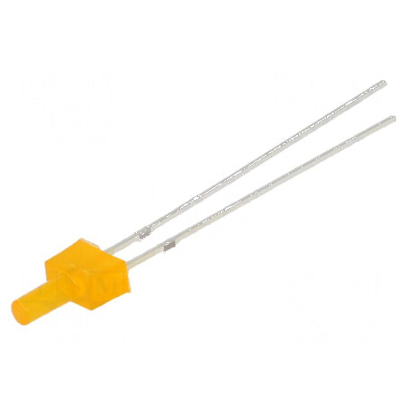 LED portocalie 2mm cu clipire 100-150mcd 90° 20mA | Electronic-mag.ro | Componente Electronice