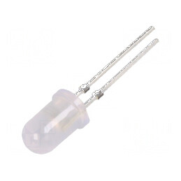 LED 5mm portocalie 6600-8000mcd 30° convex | Electronic-mag.ro | Componente Electronice