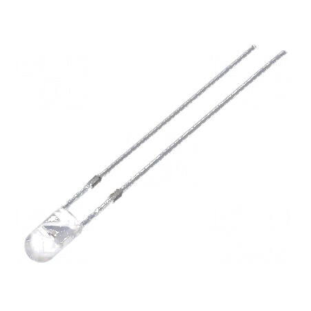 LED 3mm roșie 5800-7000mcd 30° convex | Electronic-mag.ro | Componente Electronice