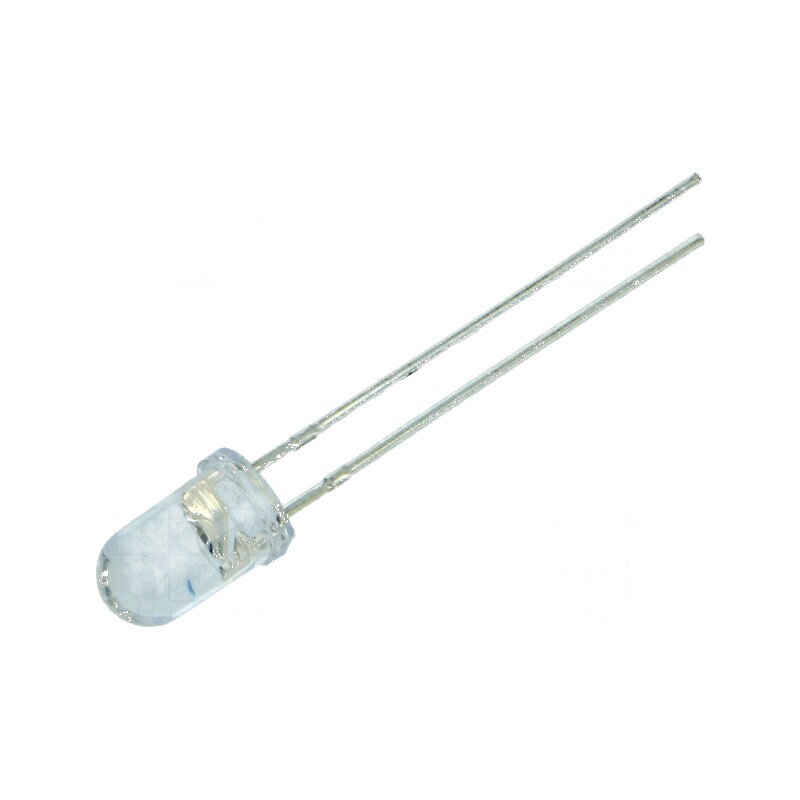 LED 5mm roșie 14400-18000mcd 15° convex | Electronic-mag.ro | Componente Electronice