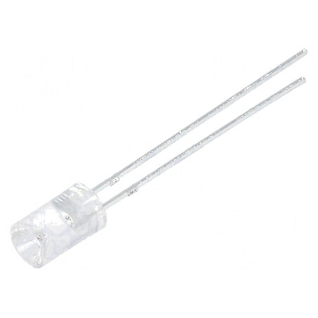 LED 5mm roșie 150-180mcd 120° concav | Electronic-mag.ro | Componente Electronice